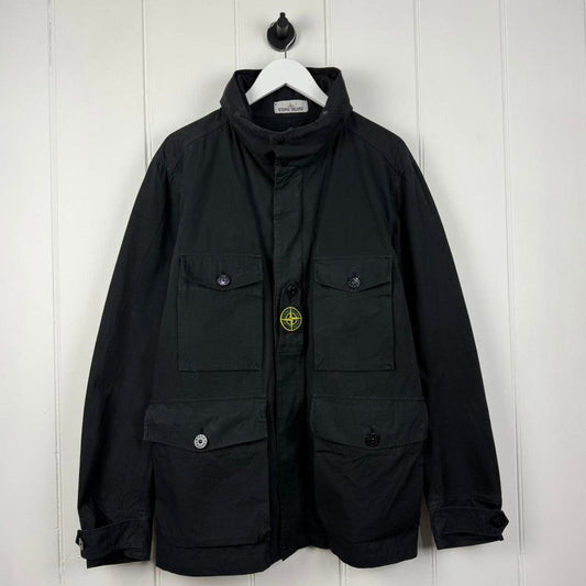 Stone Island Cotton/Cordura Field Jacket Black (XL)