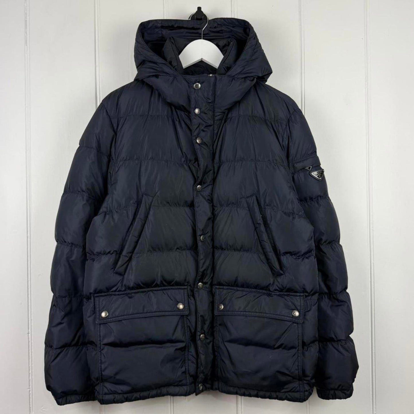 Prada Nylon Down Parka Navy (M/L)