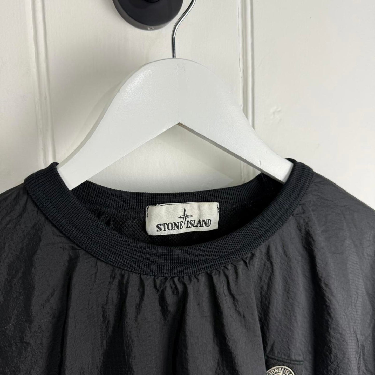 Stone Island Nylon Crewneck Pullover (S)