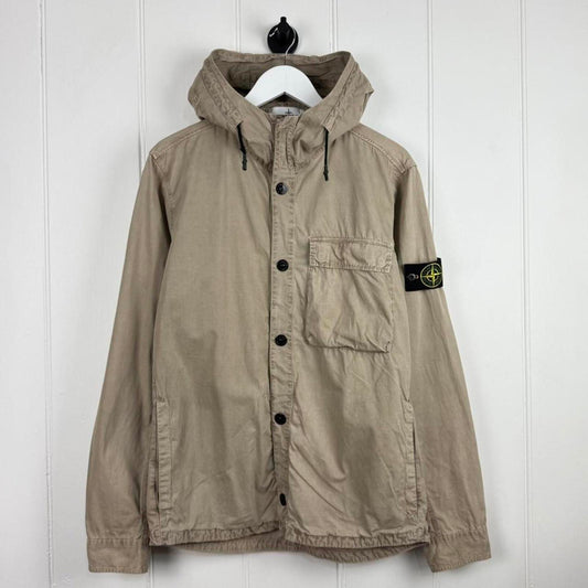 Stone Island Lightweight Hooded Overshirt (L)
