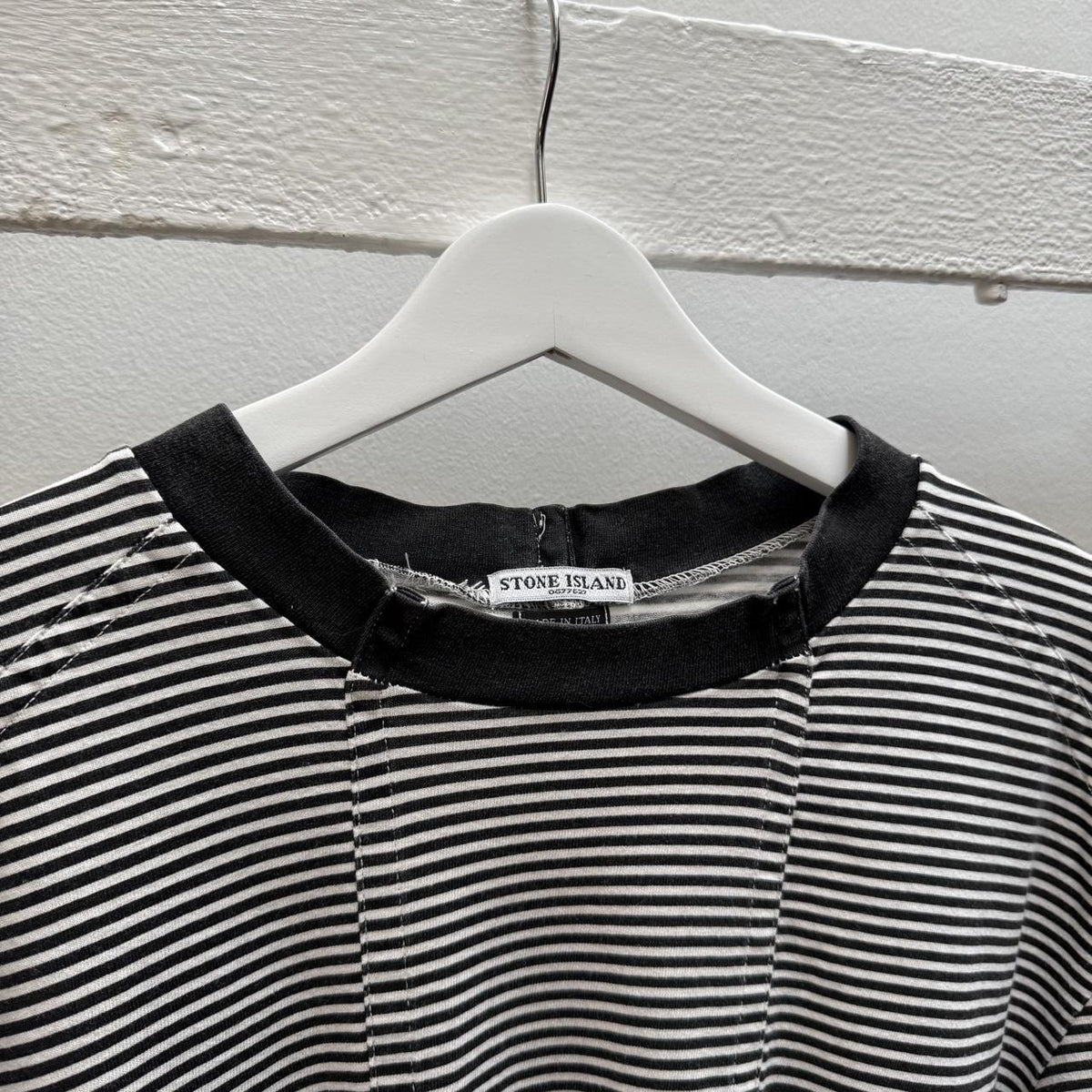 00’s Stone Island Marina Striped T-shirt (L)