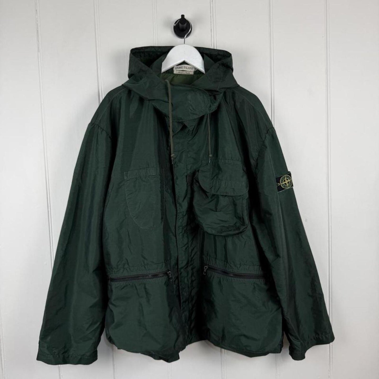 1995 Stone Island Formula Steel Bottle Green Jacket (XL)
