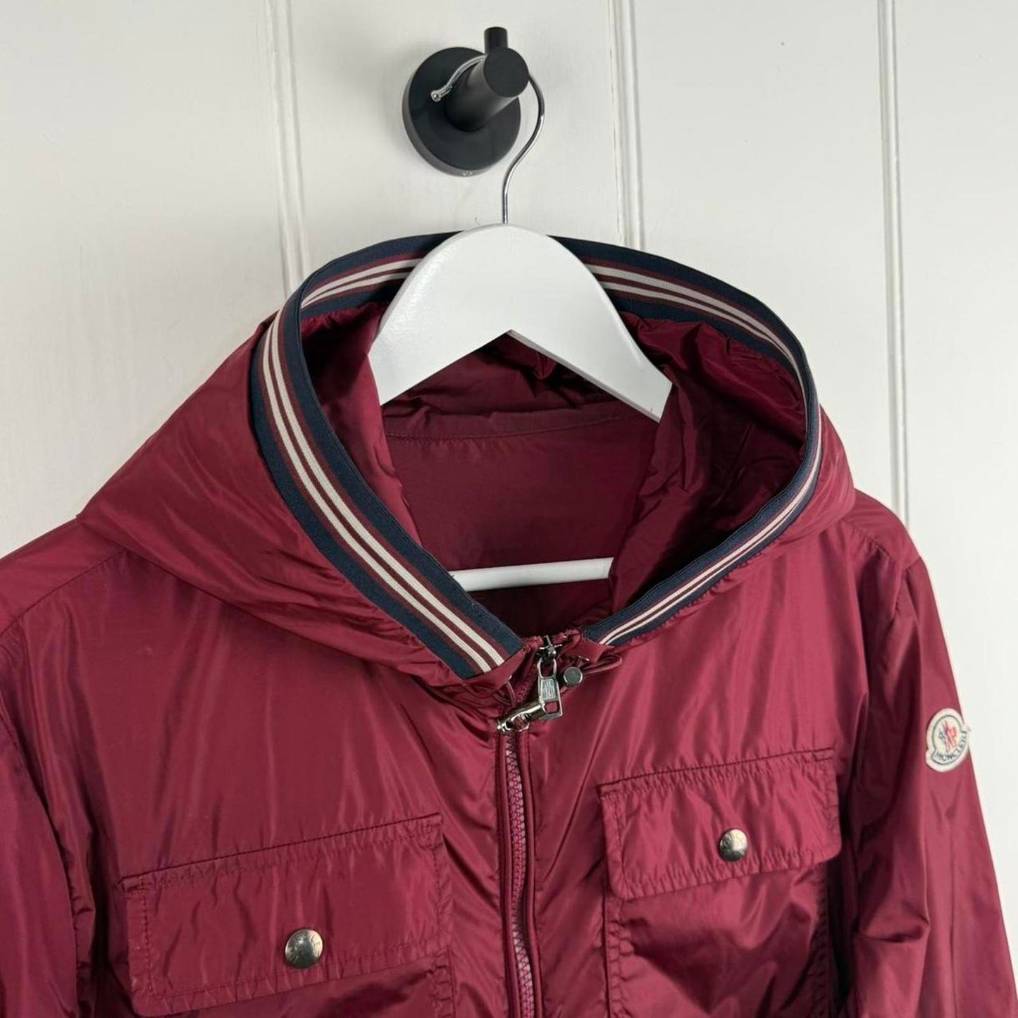 Moncler “Jean Claude” Hooded Nylon Jacket (M)