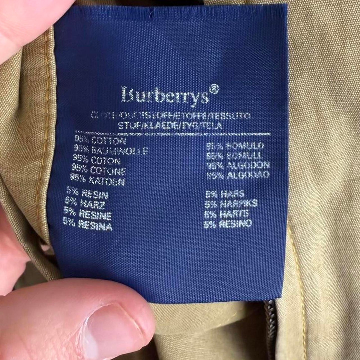 Burberry Vintage Harrington Jacket (XL)