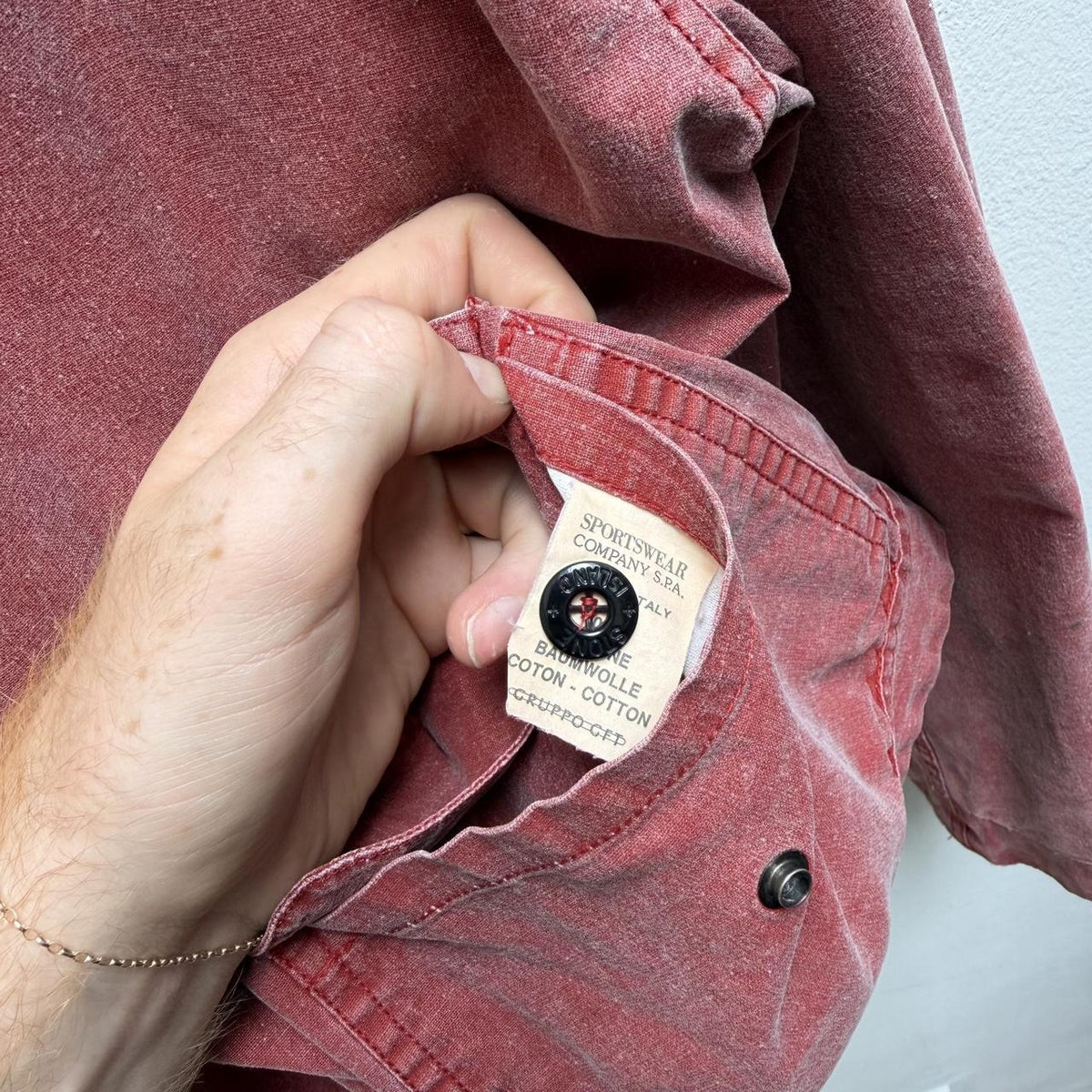90’s Stone Island Reversible Tela Stella (XL)