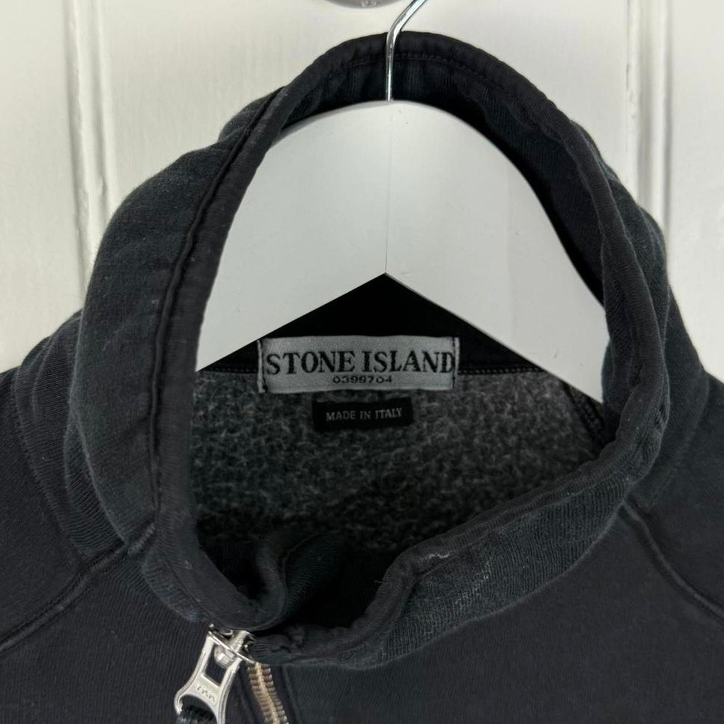 00s Stone Island Asymmetric Zip Jumper (XL)