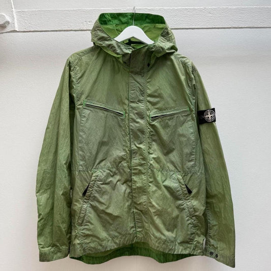 Stone Island Pixel Reflective Jacket Green (L)