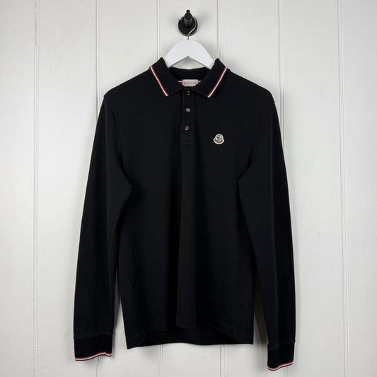 Moncler Long Sleeve Polo Shirt (L)