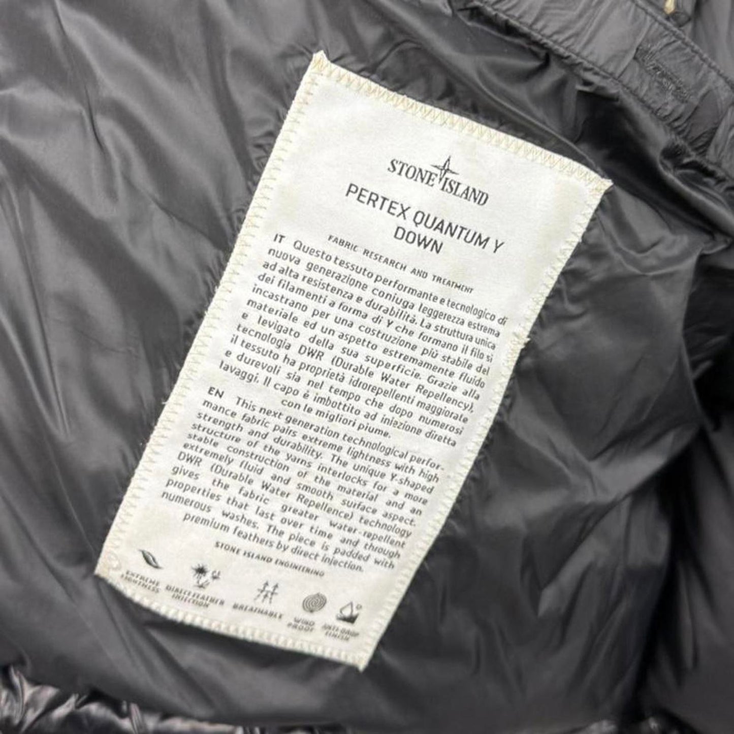 Stone Island Pertex Quantum Y Down Jacket (L)