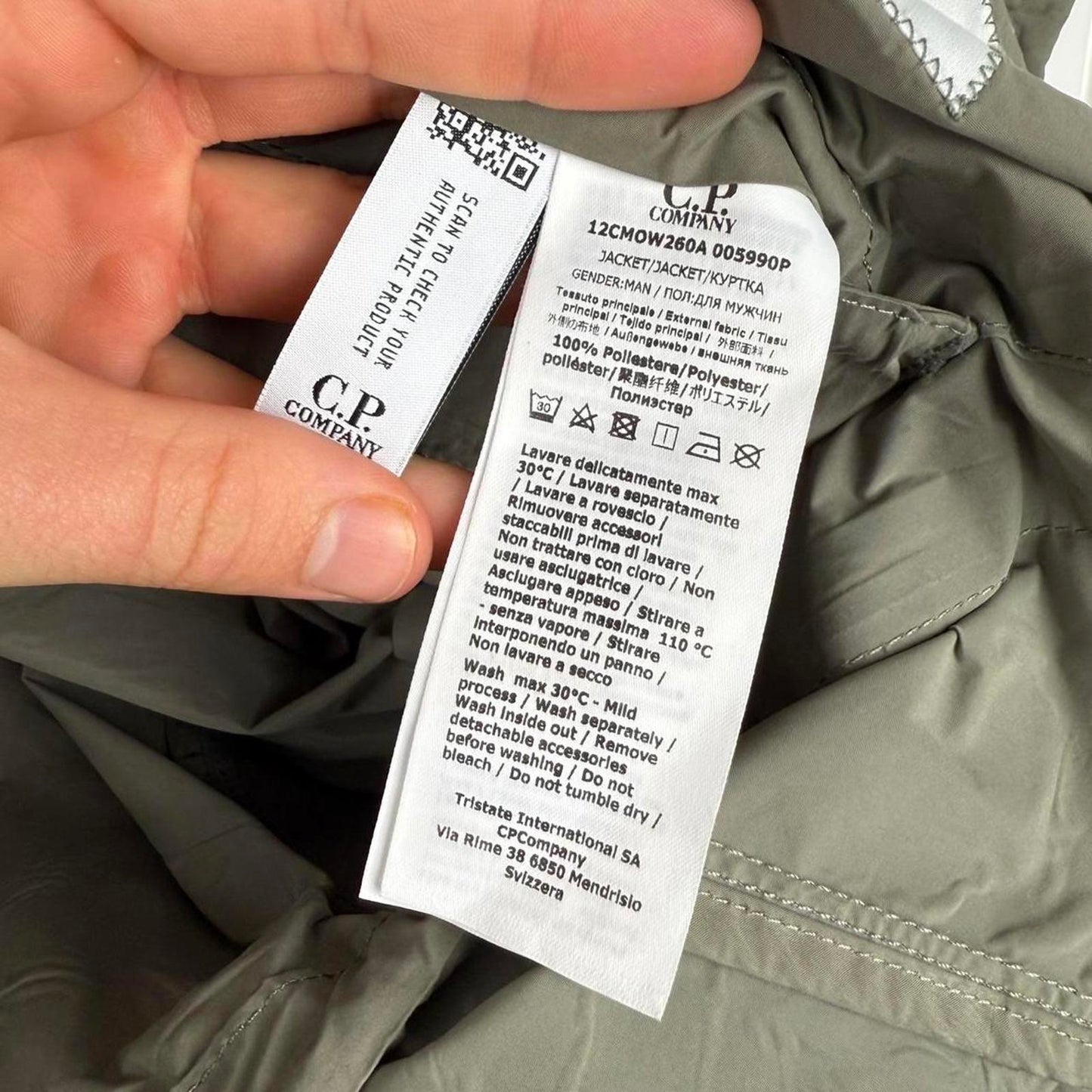 C.P. Company La Mille Tracery Jacket (S)