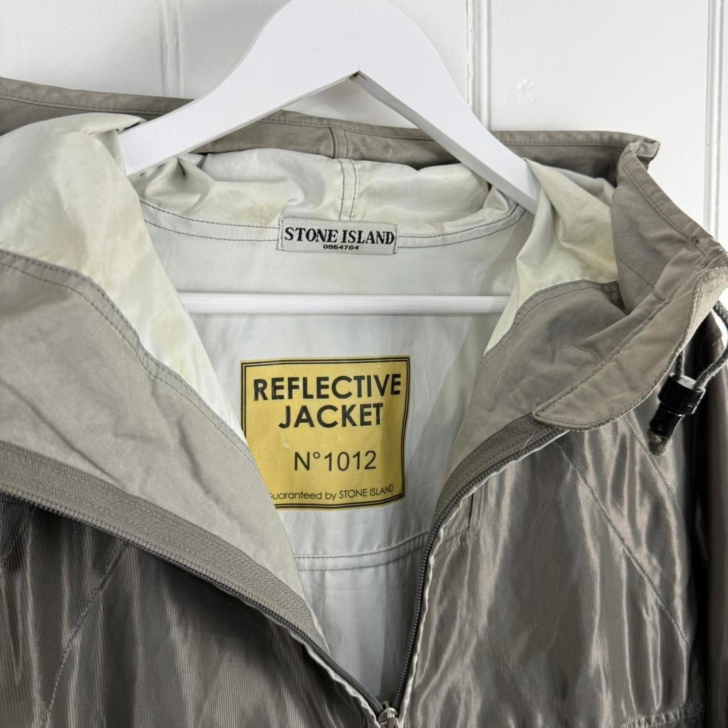 2007 Stone Island Reflective Mesh Jacket (L)