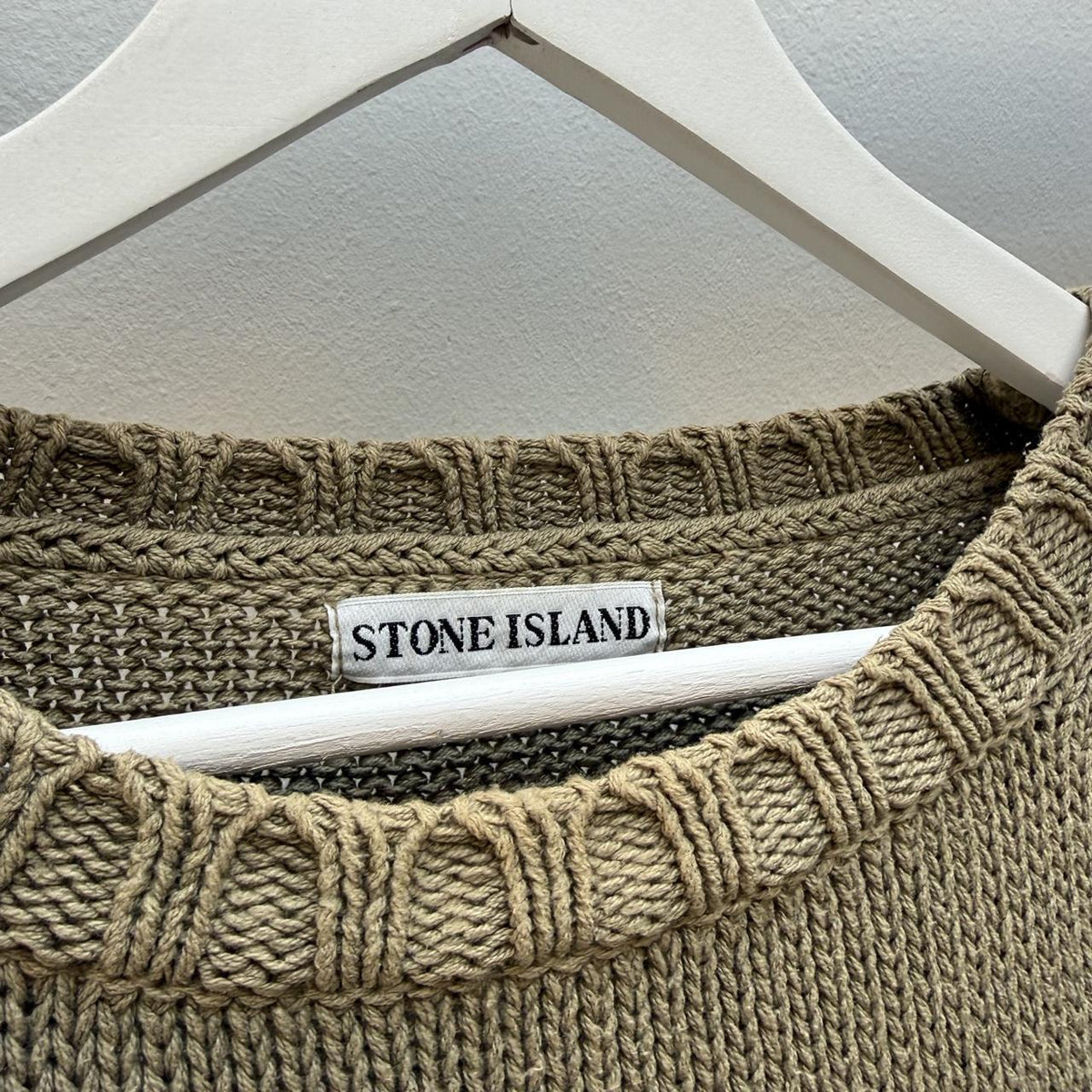 1999 Stone Island Cable Knit Jumper (XL)
