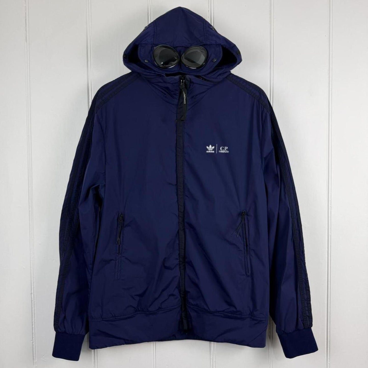 C.P. Company x Adidas Explorer Goggle Jacket Blue (M)