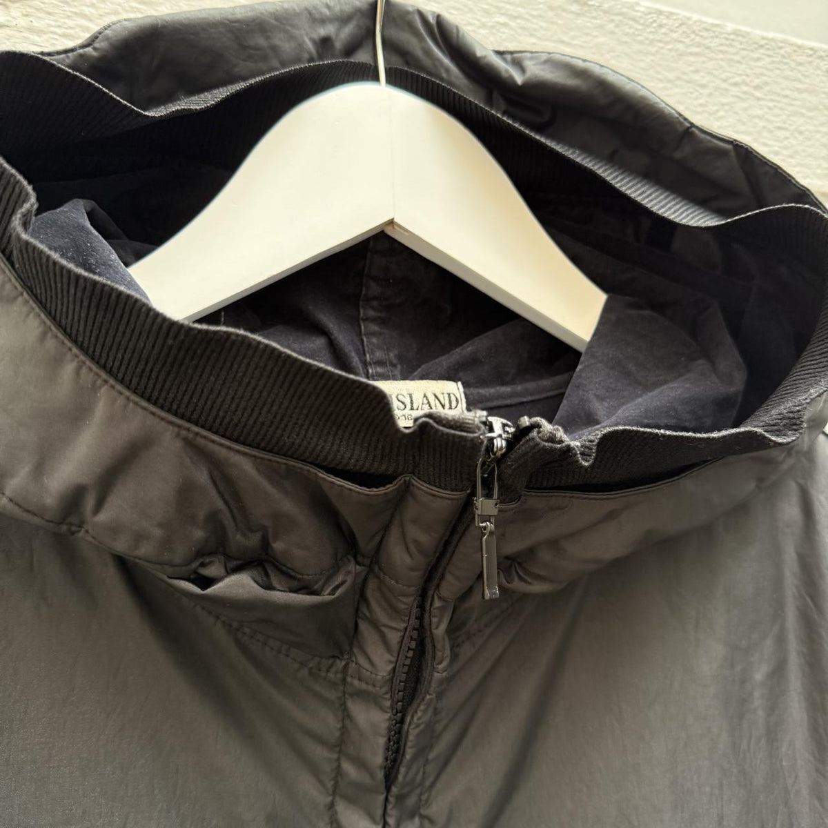00’s Stone Island Nylon Metal Lamy Flock Jacket (L)