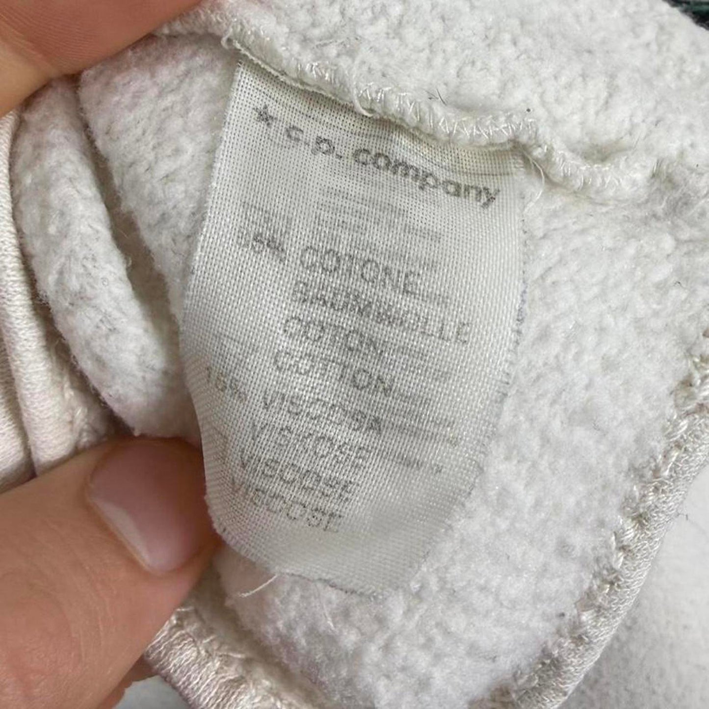 1980s Stone Island Frontal Badge Heavy Cotton Shirt (L)