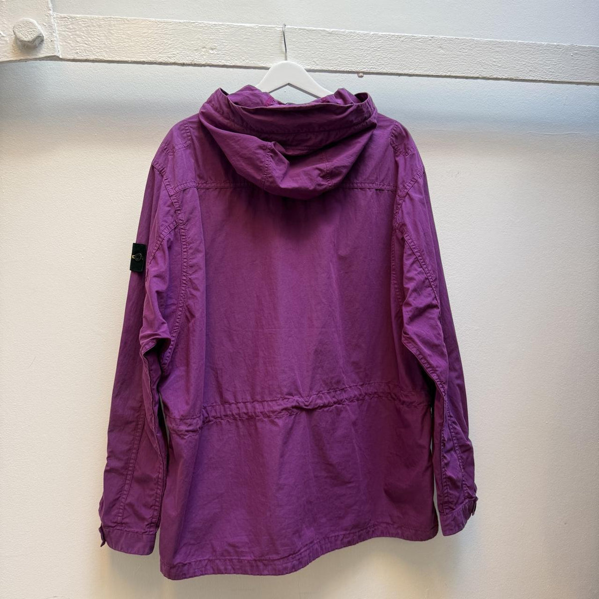 Stone Island Purple Hooded Smock Jacket (XL)