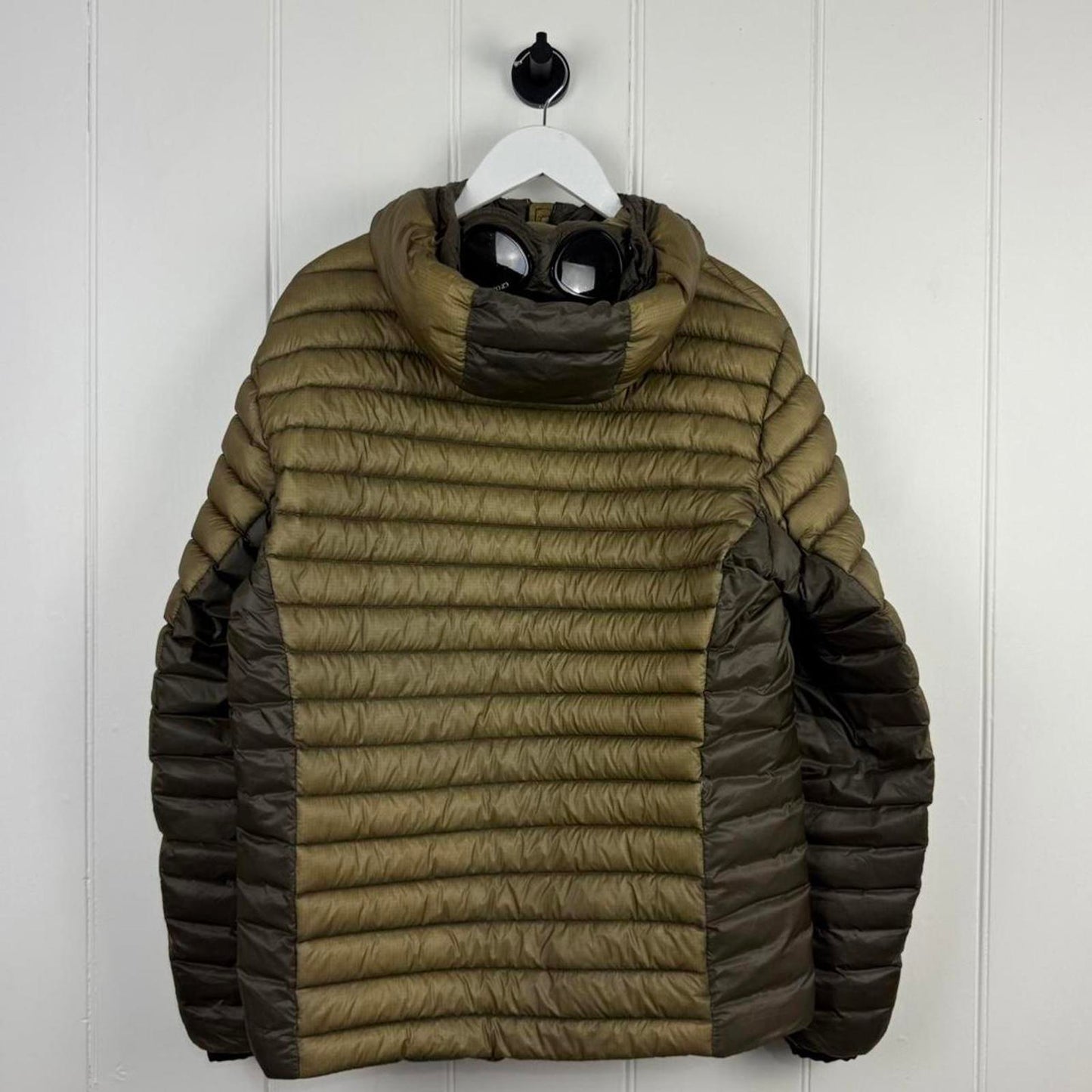 C.P. Company D.D. Shell Goggle Hood Down Jacket (M)