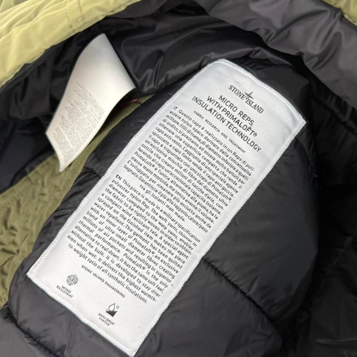 Stone Island Micro Reps Primaloft Parka (M)