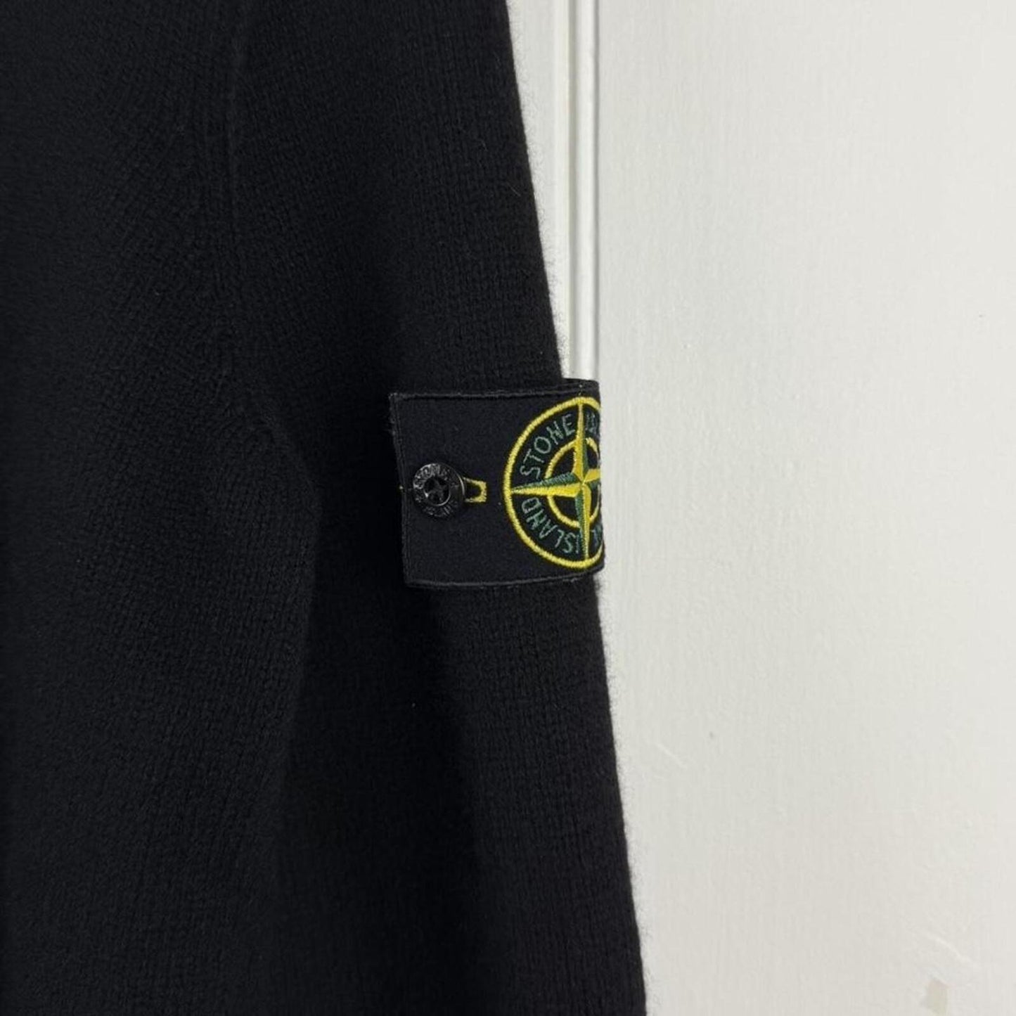 Stone Island Button Neck Knit Jumper (M)