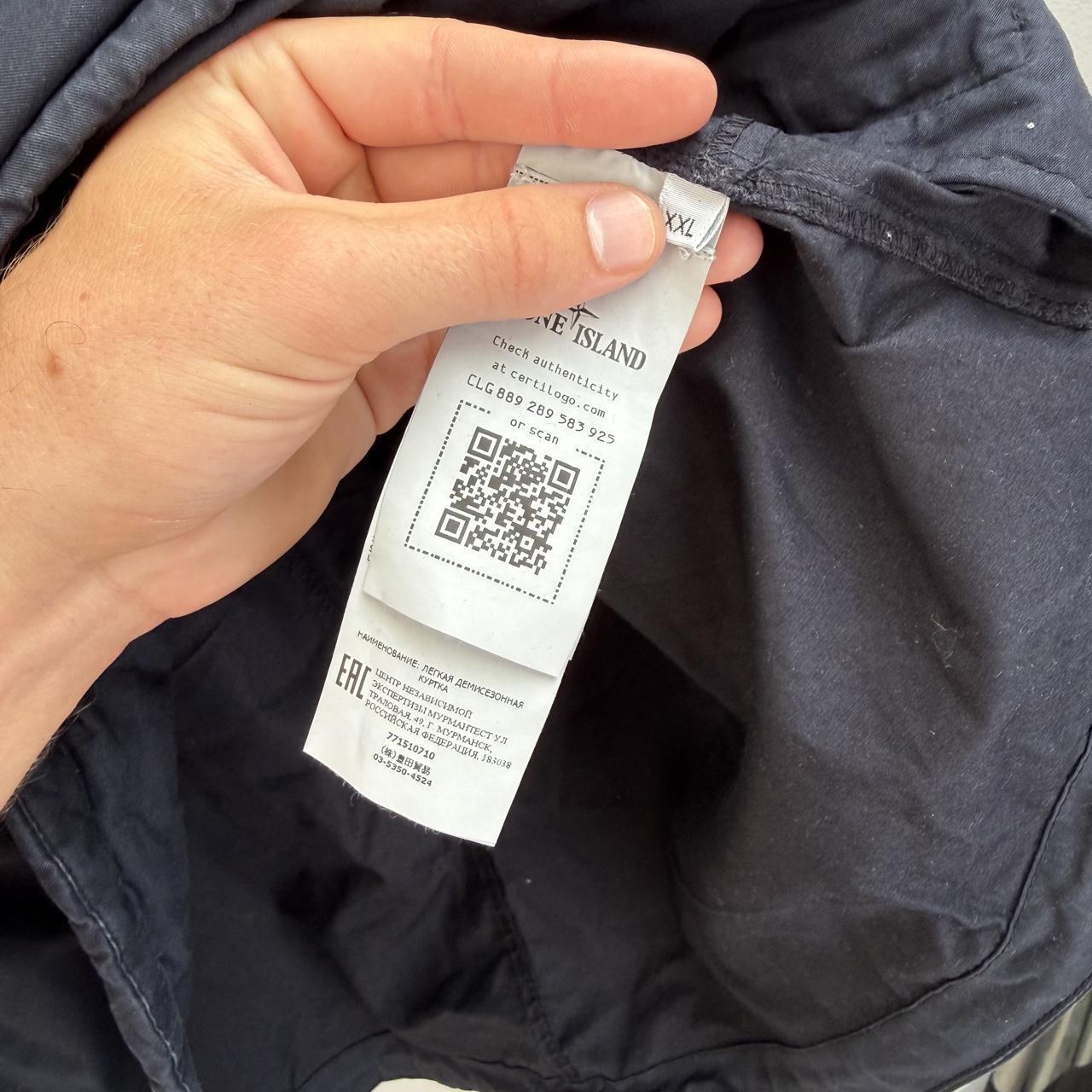 Stone Island Brushed Cotton Smock Jacket (XXL)