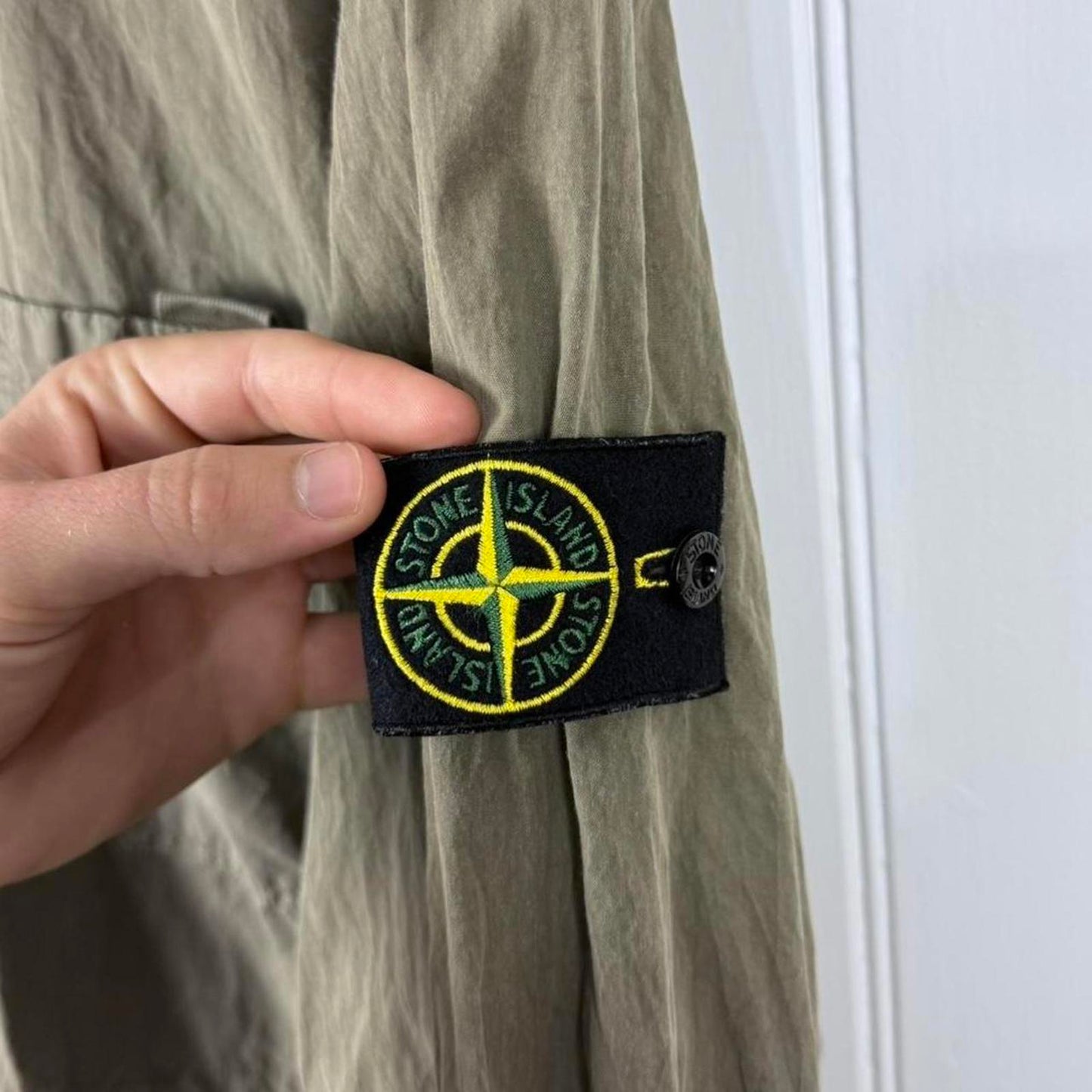 Stone Island Smock Jacket in Khaki (XL)