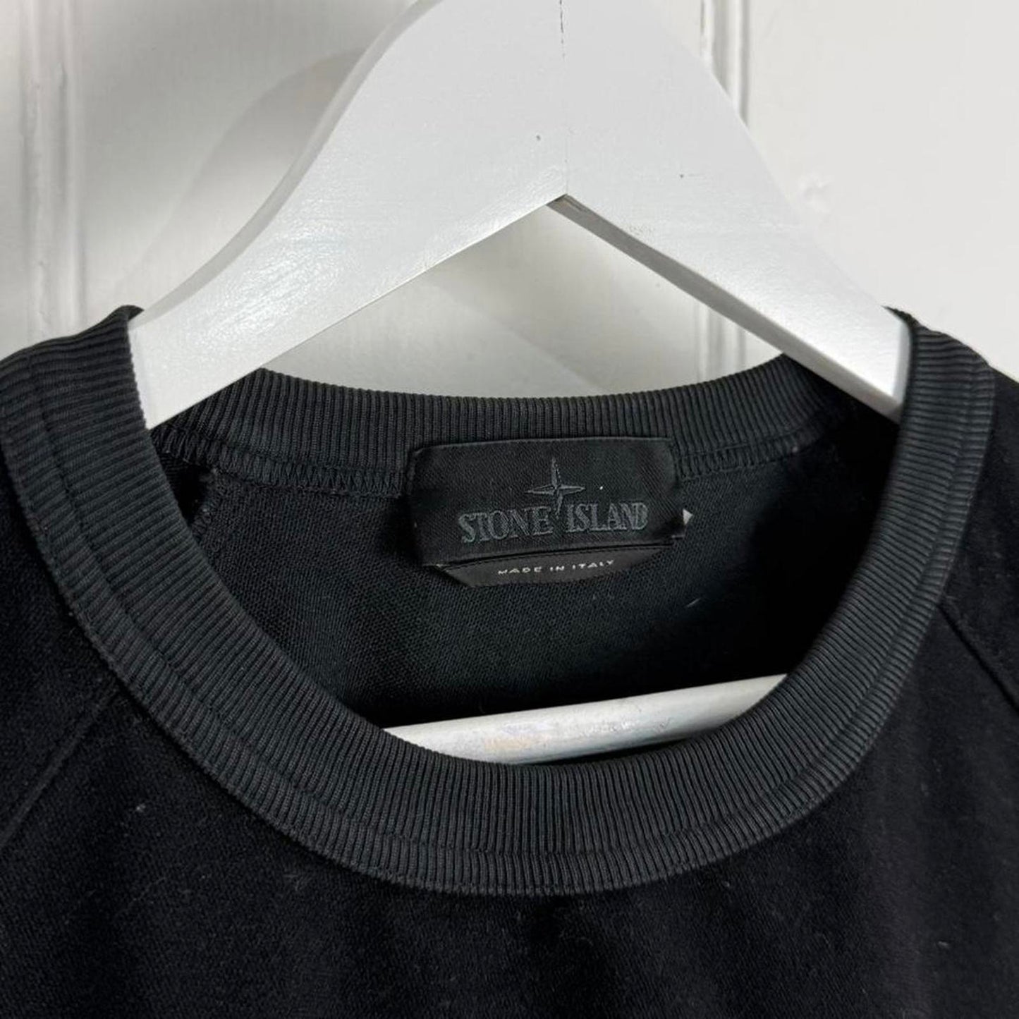 Stone Island Ghost Piece Brushed Cotton Jumper (S)