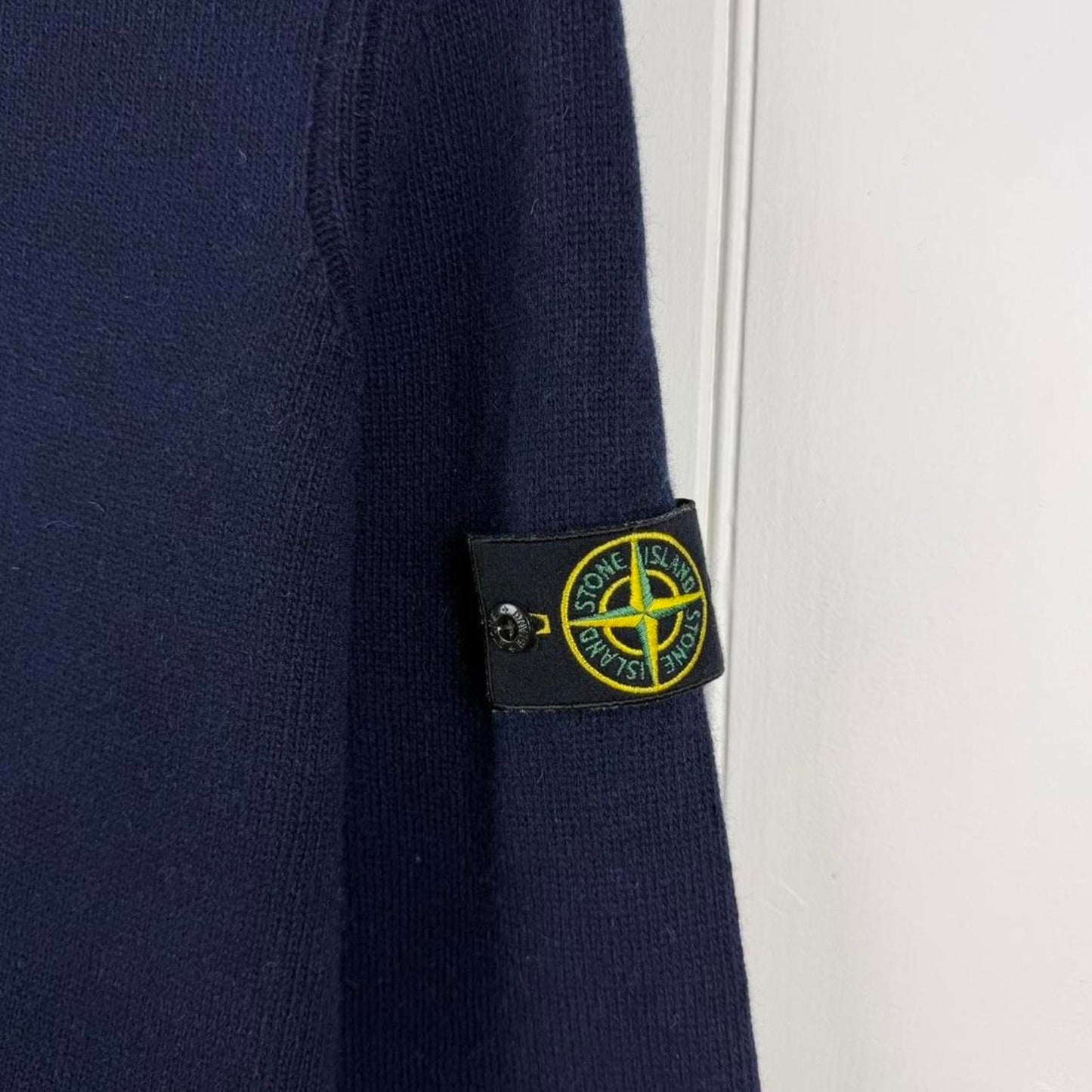 Stone Island Button Neck Knit Jumper (M)