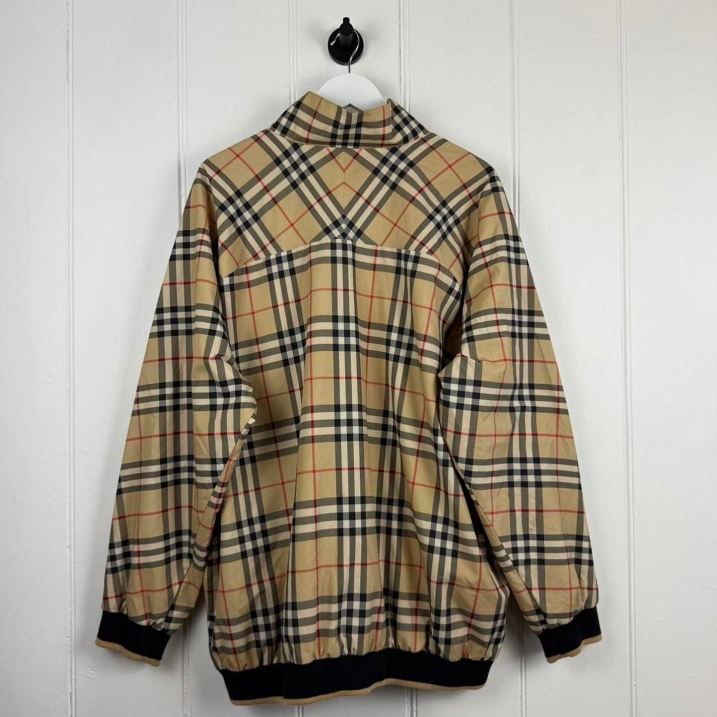 Burberry Nova Check Waterproof Pullover Jacket (XL)