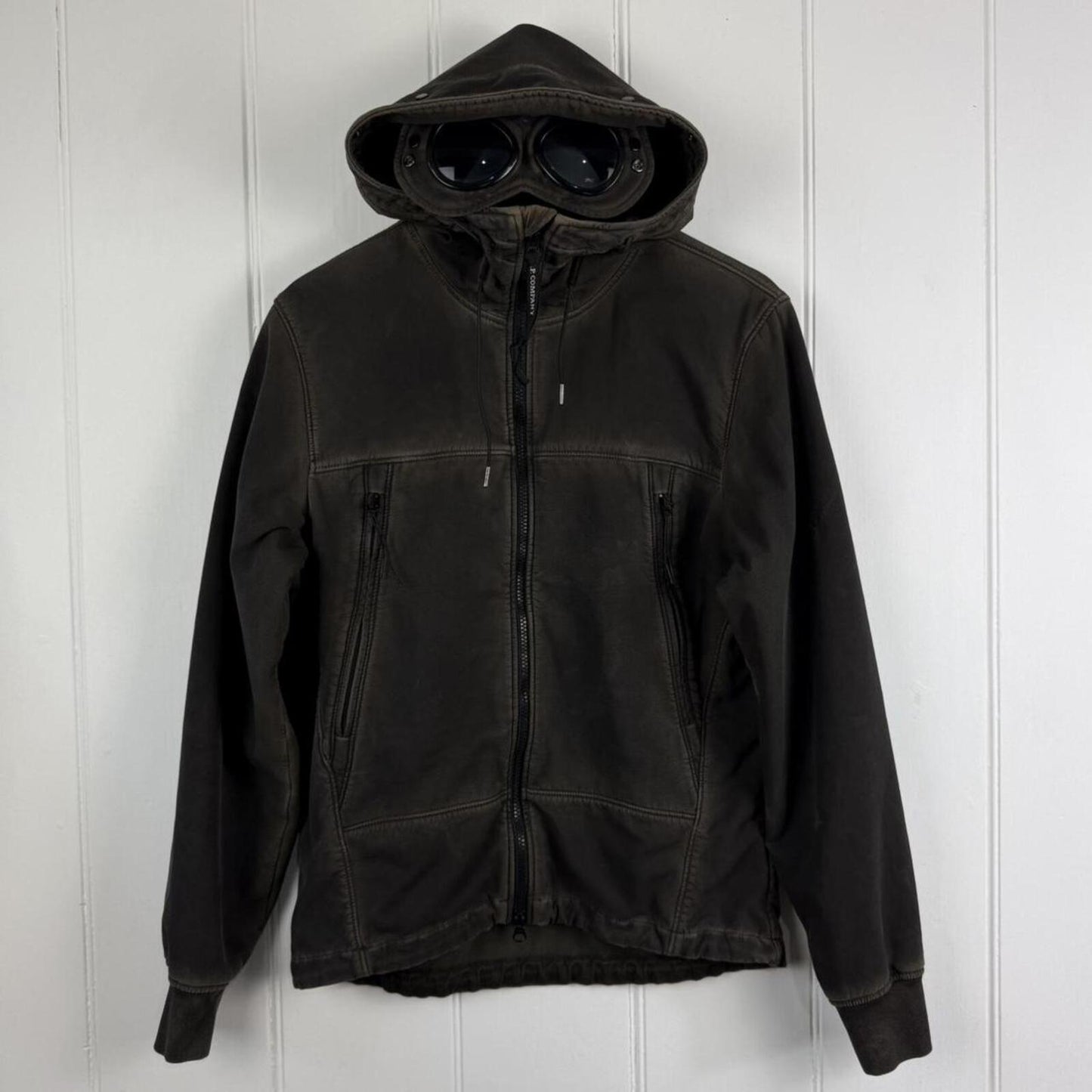 C.P. Company Goggle Jacket Re-Colour Black (S/M)