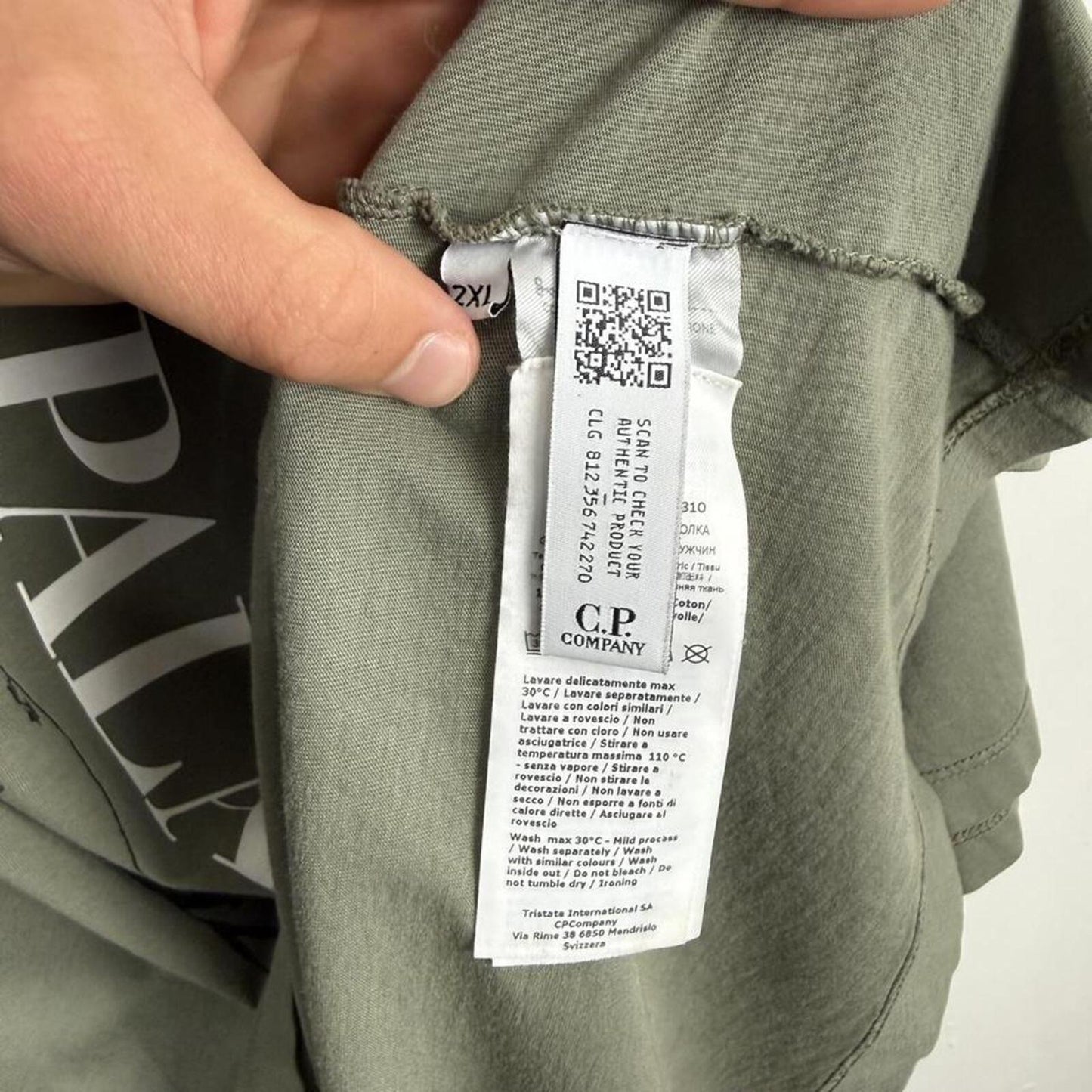 C.P. Company x Palace Graphic T-Shirt (XXL)