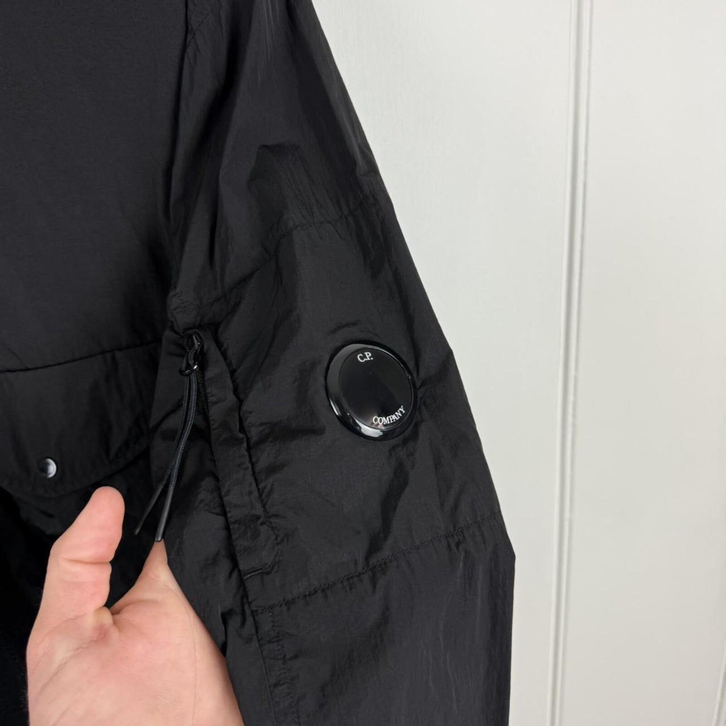 CP Company Chrome Zip Jacket Black (XL)
