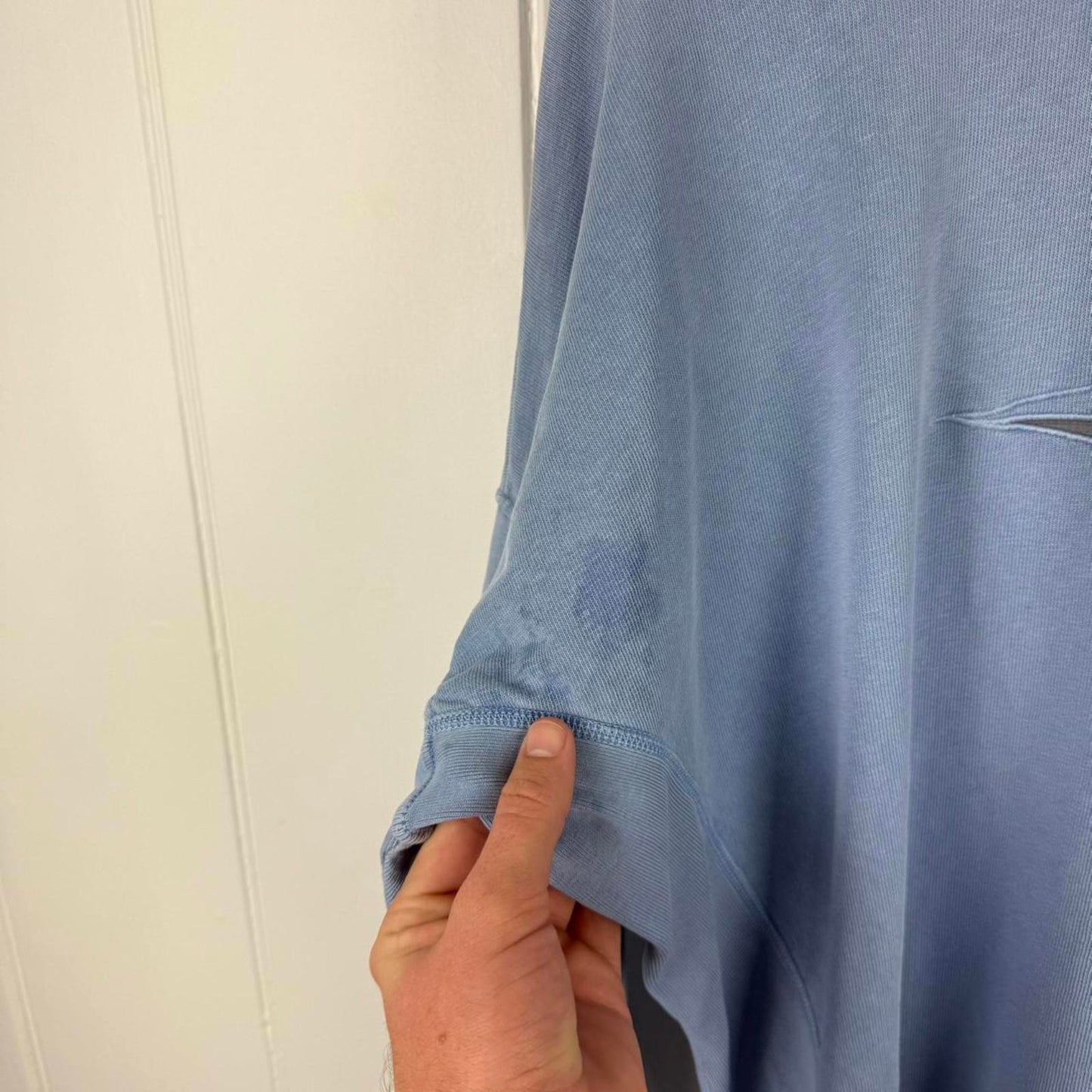 Stone Island “Upside-Down Logo” Sweatshirt (L)