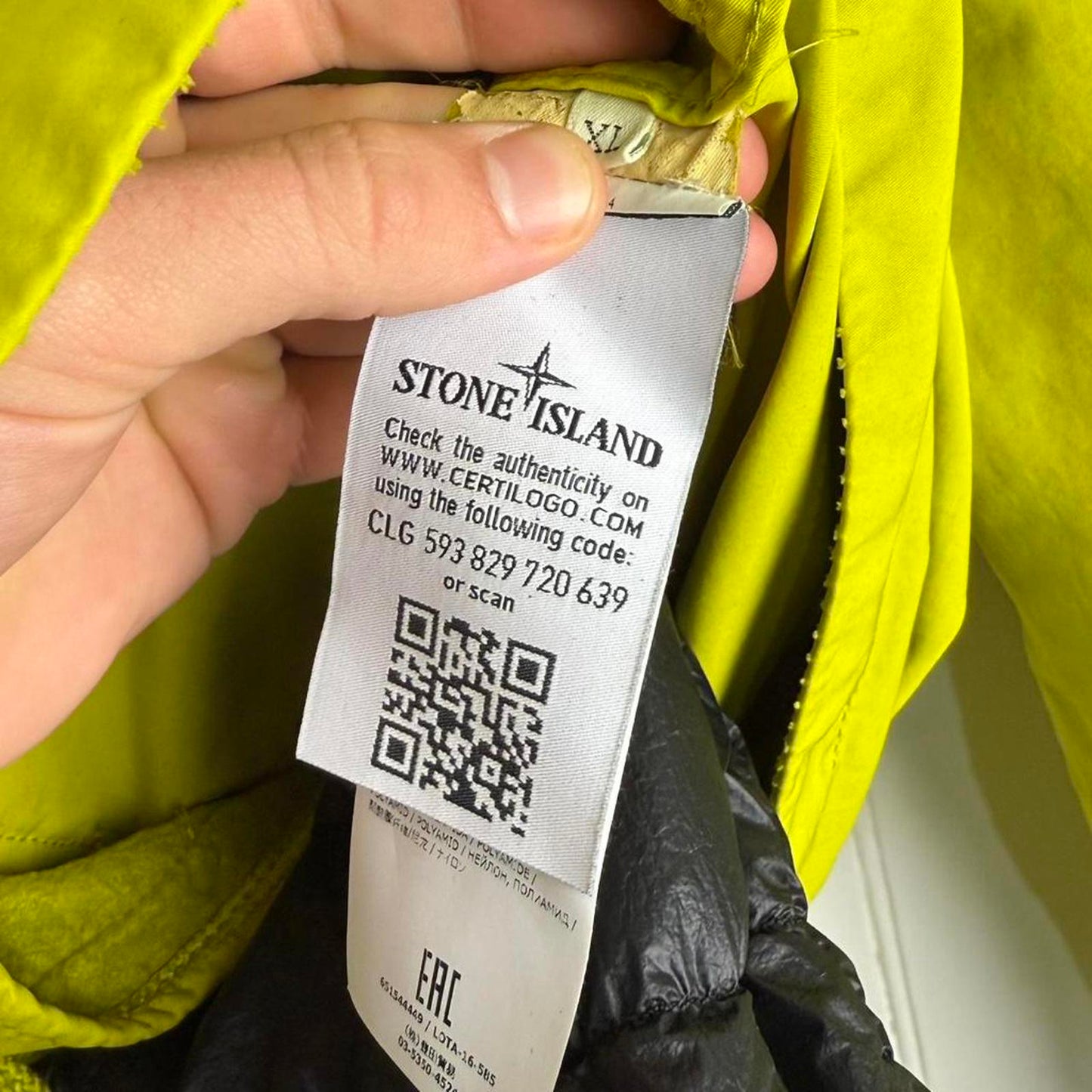 STONE ISLAND DAVID-TC COAT (XL)