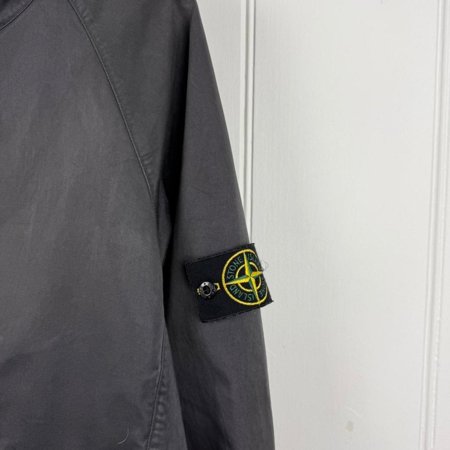 Stone Island Coated Cotton Hooded Jacket (L)