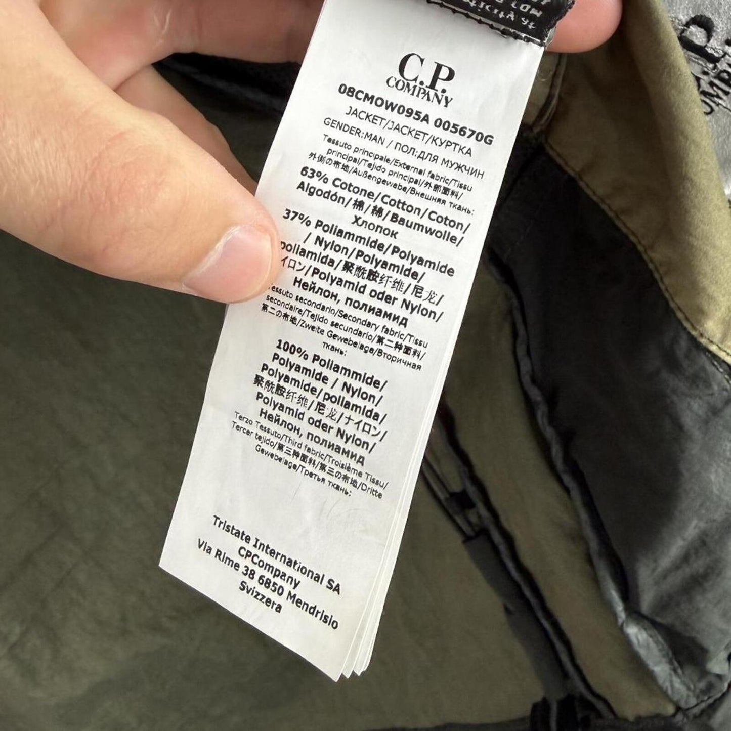 CP Company Raso C-P Goggle Jacket (M/L)