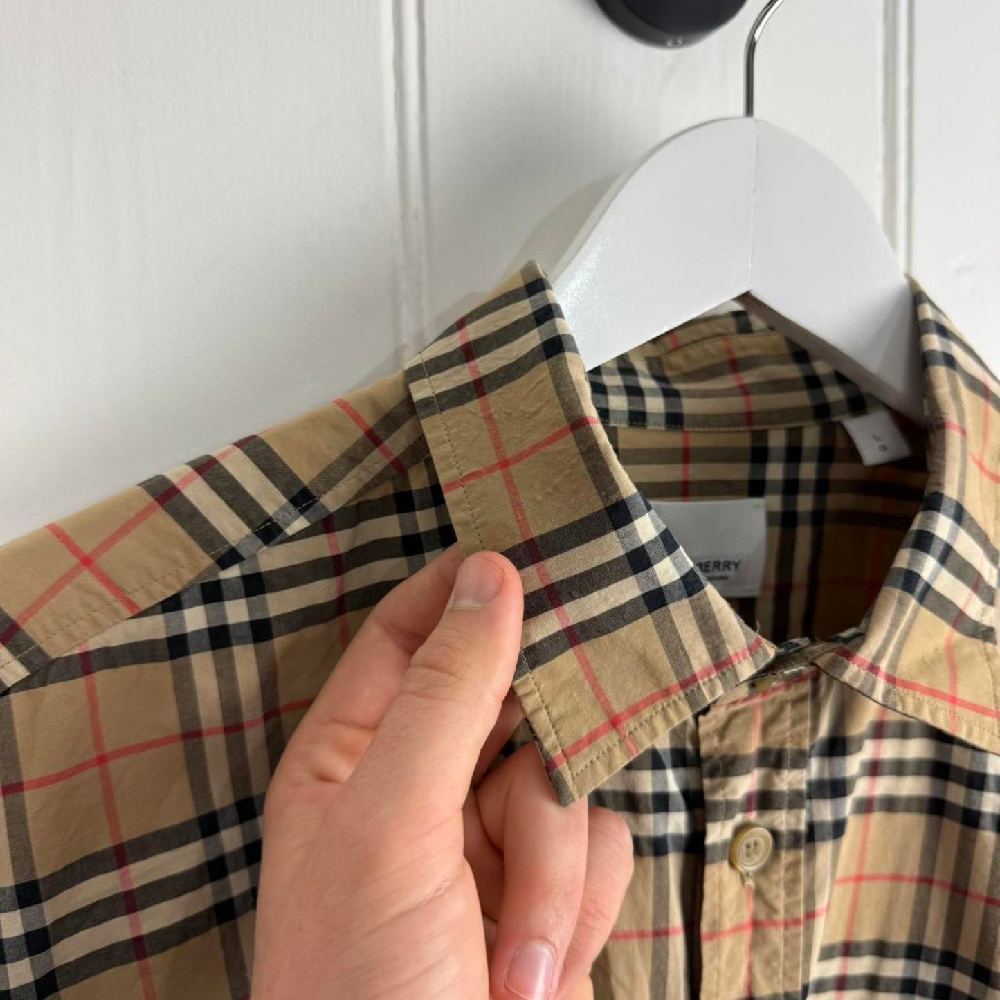Burberry Check Shirt (L)