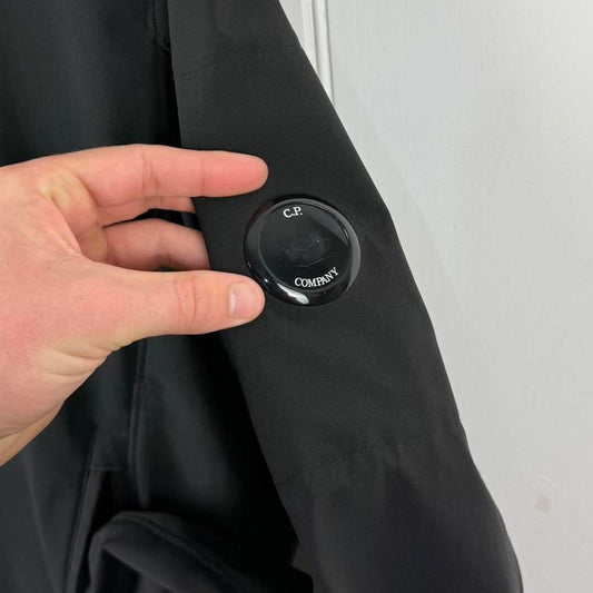 C.P. Company Soft Shell-R Lens Jacket Black (M)