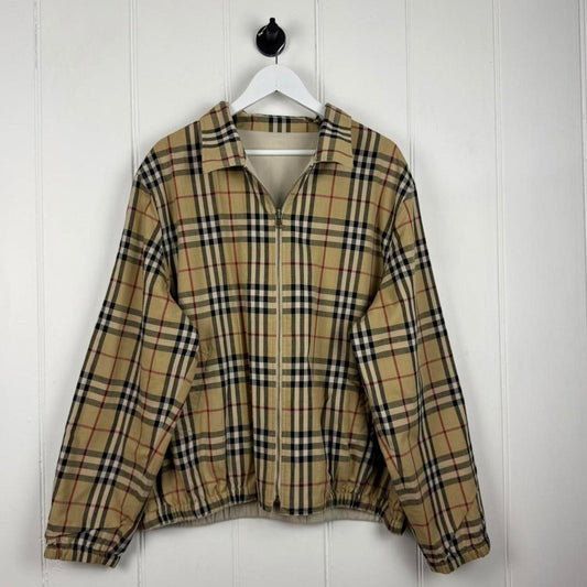 Vintage Burberry Reversible Bomber (XXL)