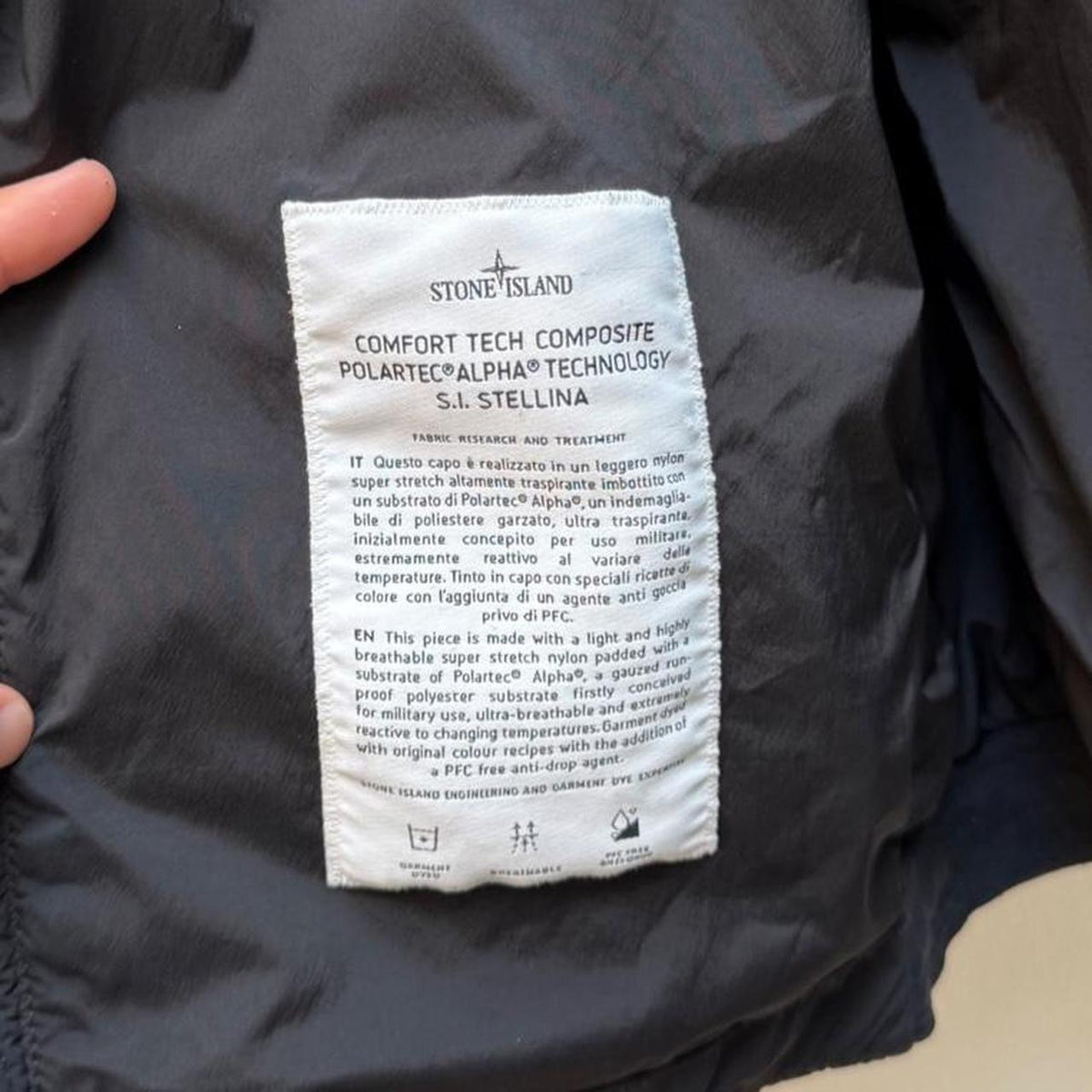 Stone Island Stellina Jacket with Polartech Technology (XL)
