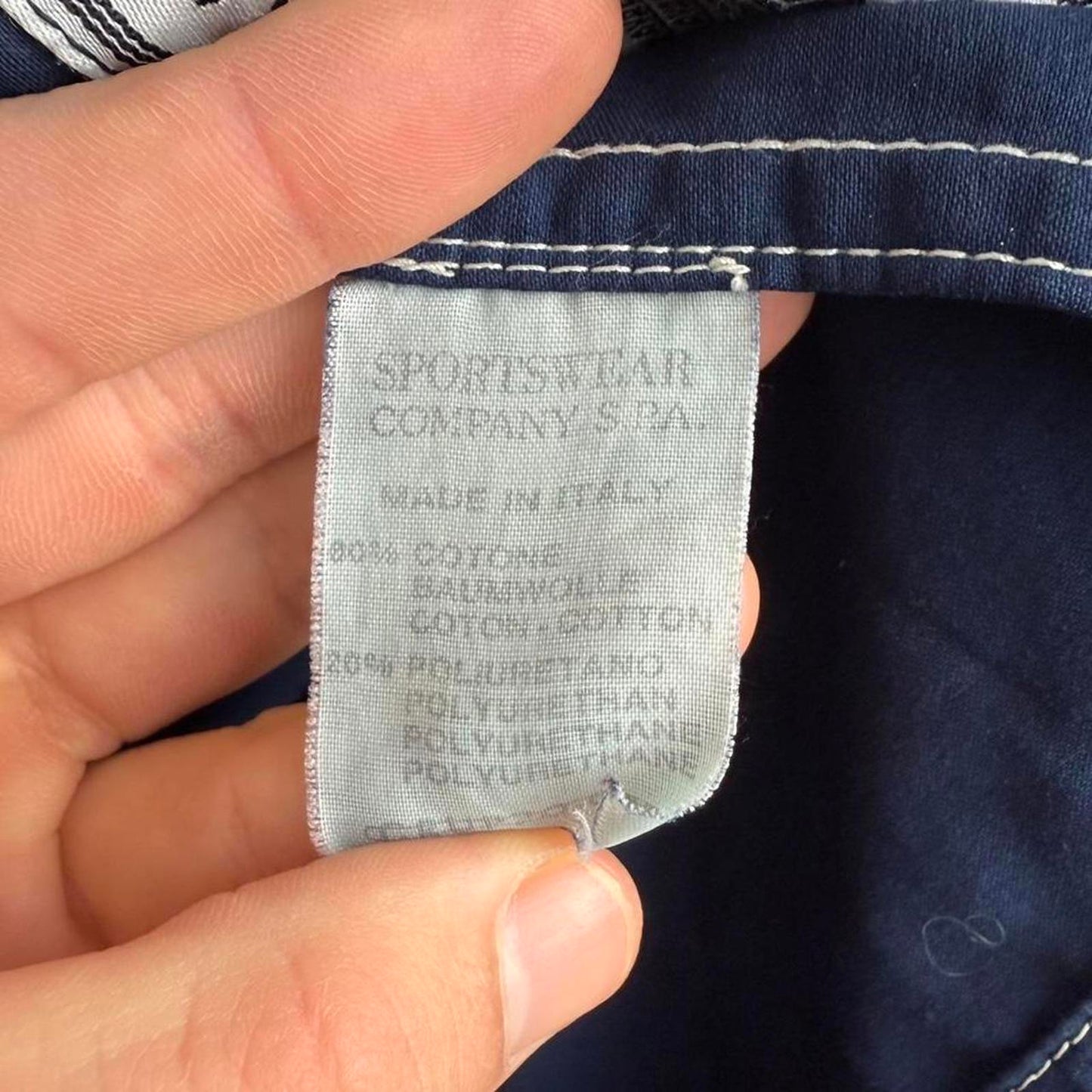 Stone Island Raso Gommato Jacket Navy (M)