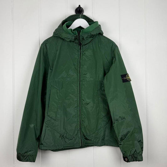 Stone Island Early-00s Nylon Hooded Jacket (L)