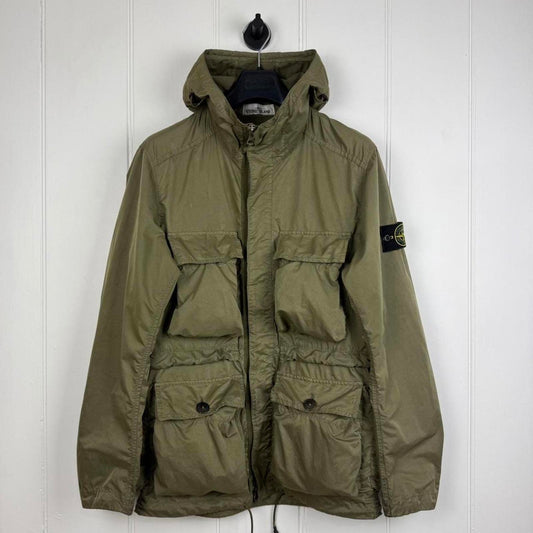 Stone Island David-TC Light Parka – Olive Green (S/M)