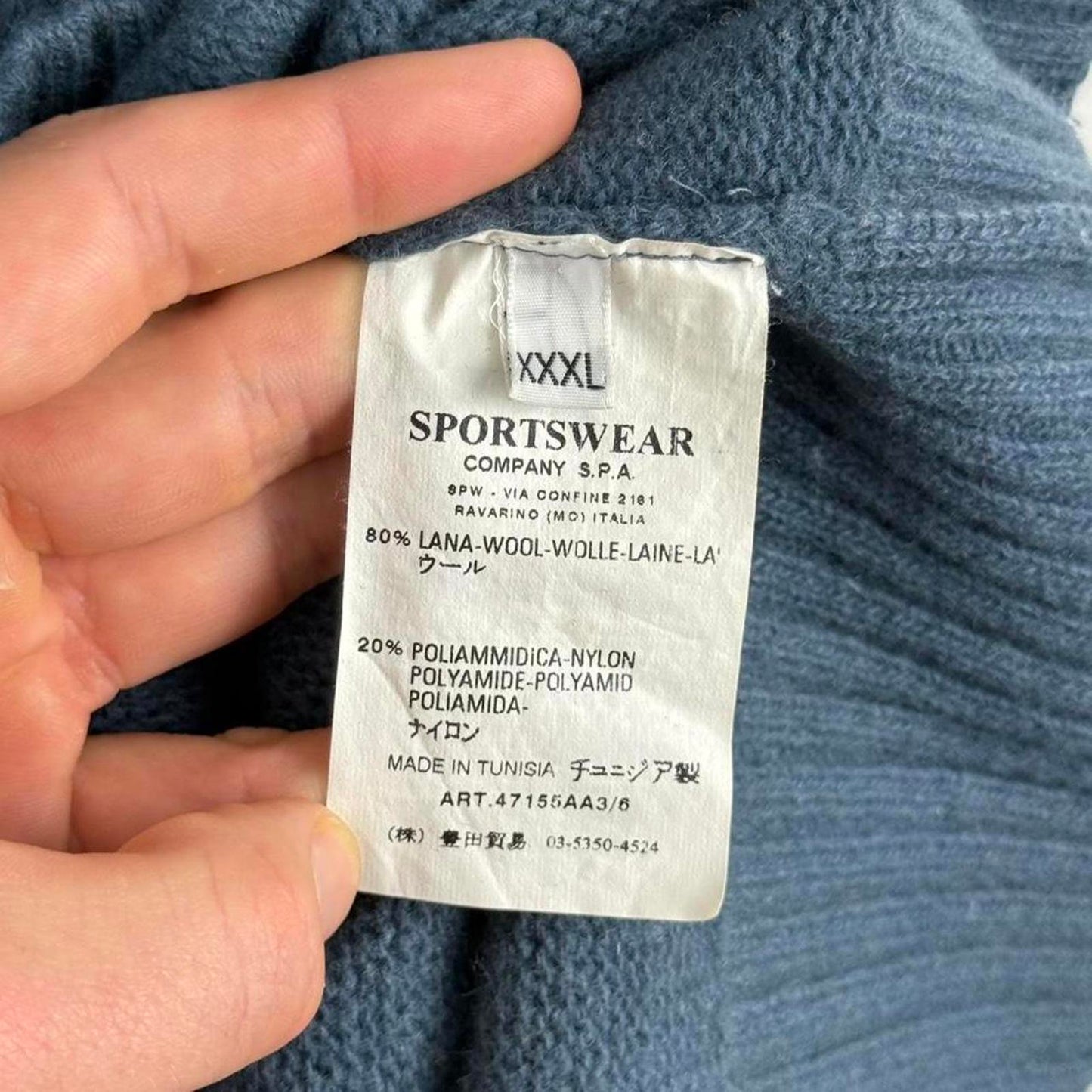 Stone Island Wool Blend Crewneck Knit (3XL)