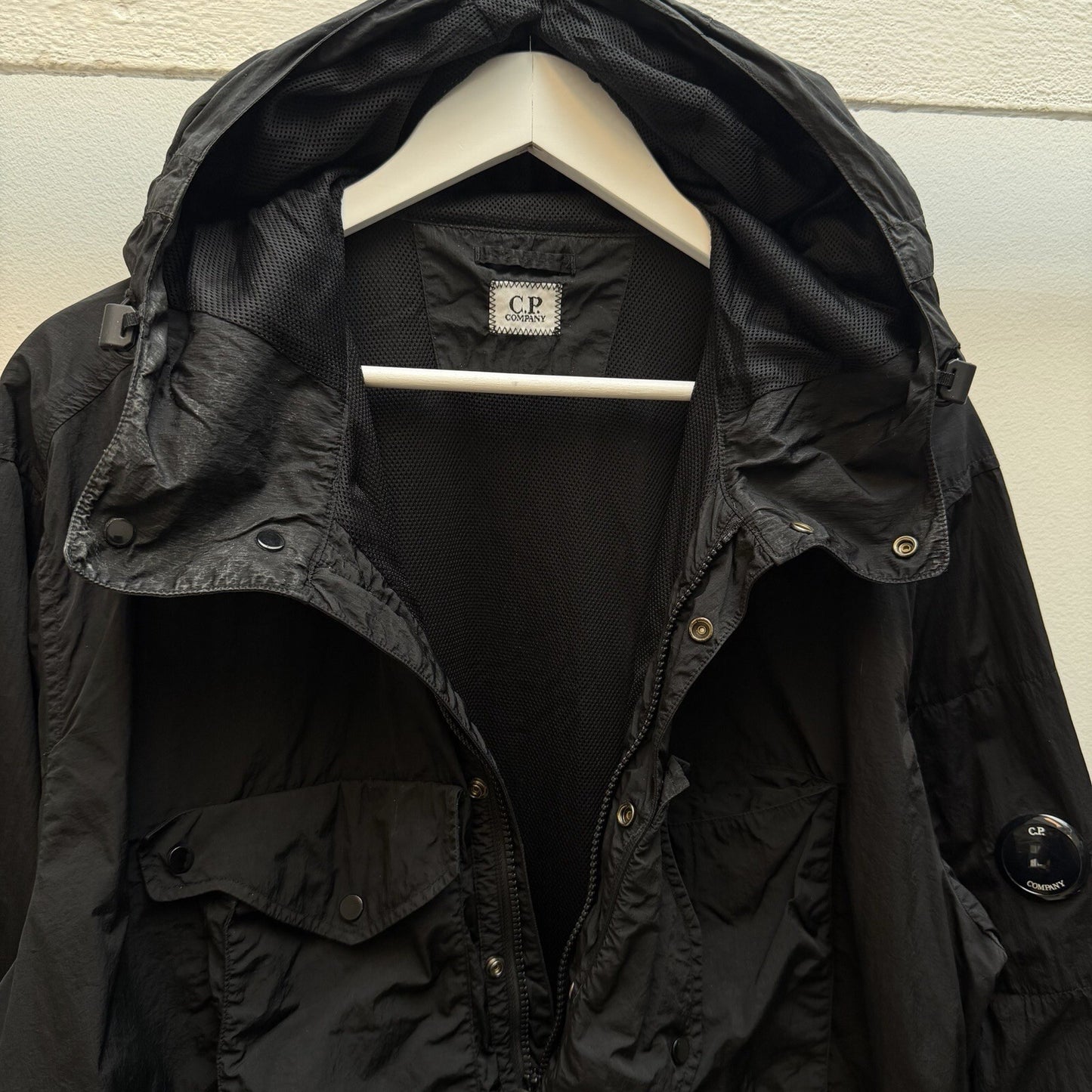 CP Company Chrome-R Half Zip Jacket (L)