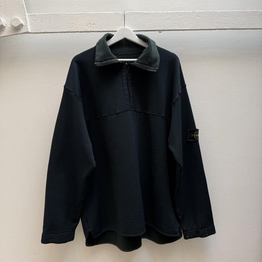Stone Island Vintage 1990s Reversible Quarter Zip Fleece (XXL)