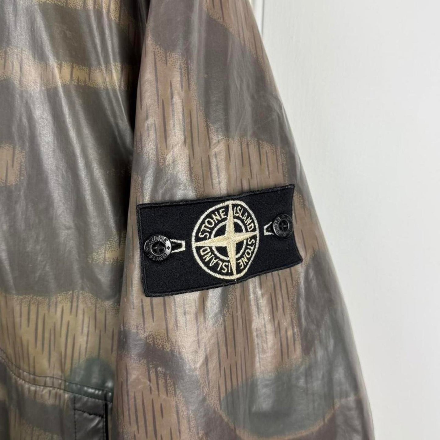 Stone Island Ice Jacket Camouflage Bomber (L)