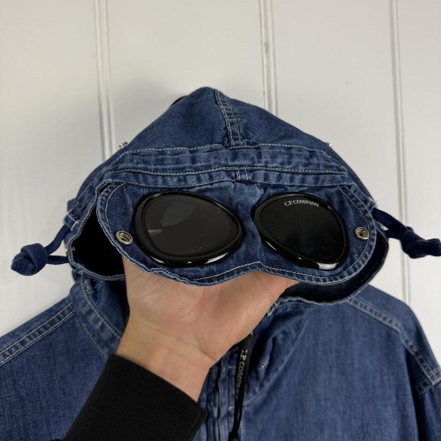 C.P. Company BLU Goggle Denim Jacket (XXL)