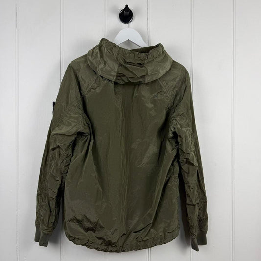 Stone Island Nylon Metal Smock Pullover Olive (S)