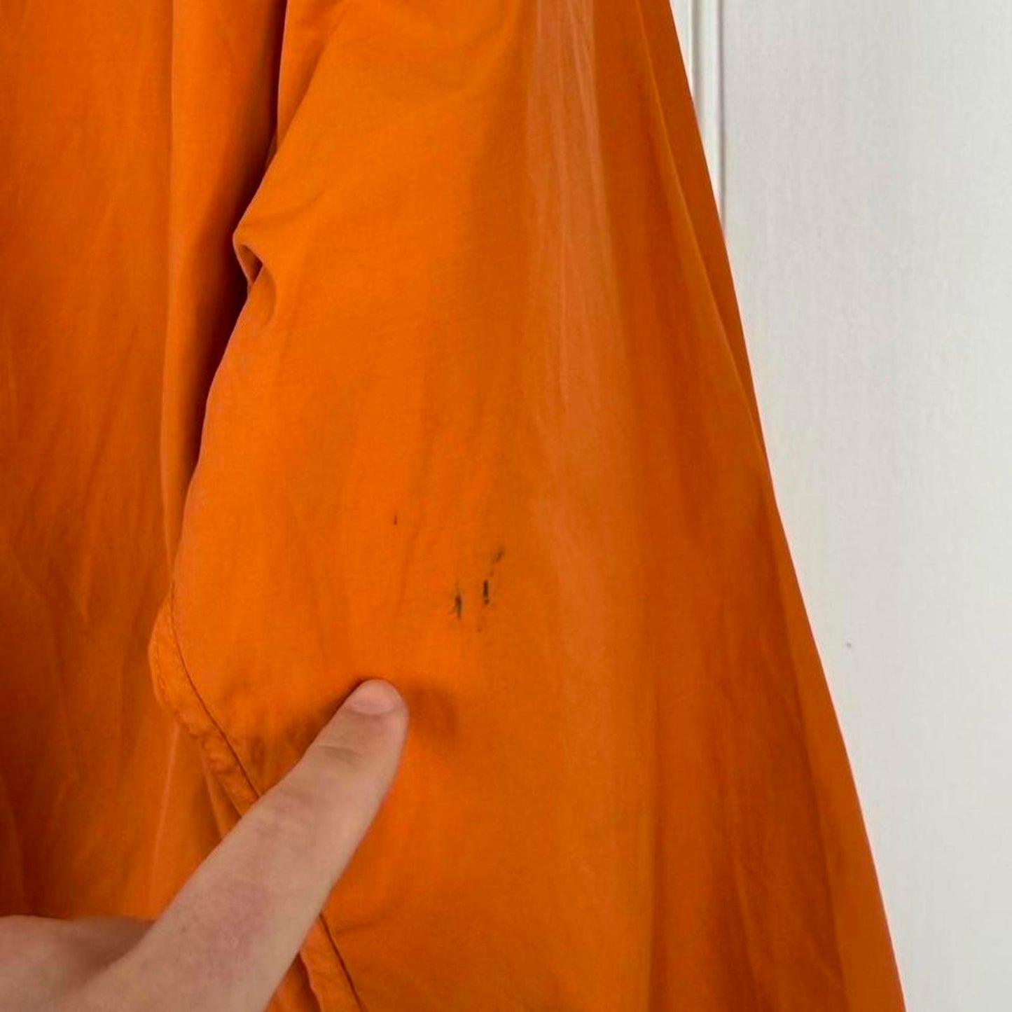 2000's Stone Island Hooded Jacket Orange (M)