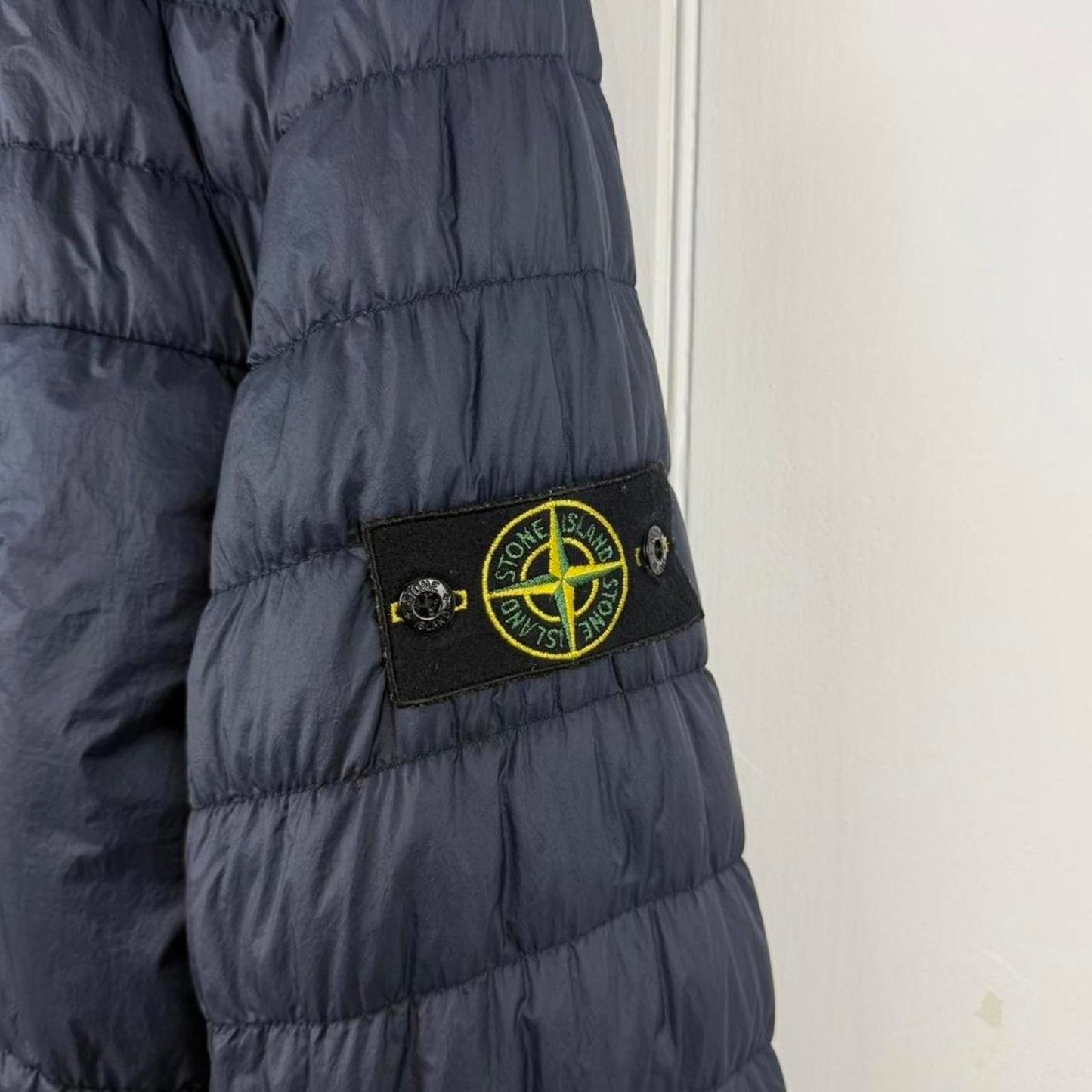 Stone Island Garment Dyed Micro Yarn Down Overshirt (XXL)